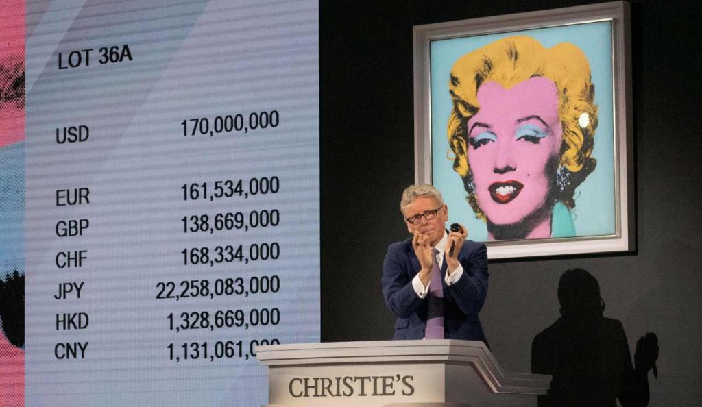 Asta Record Per La Marilyn Monroe Di Andy Warhol Cifre Astronomiche