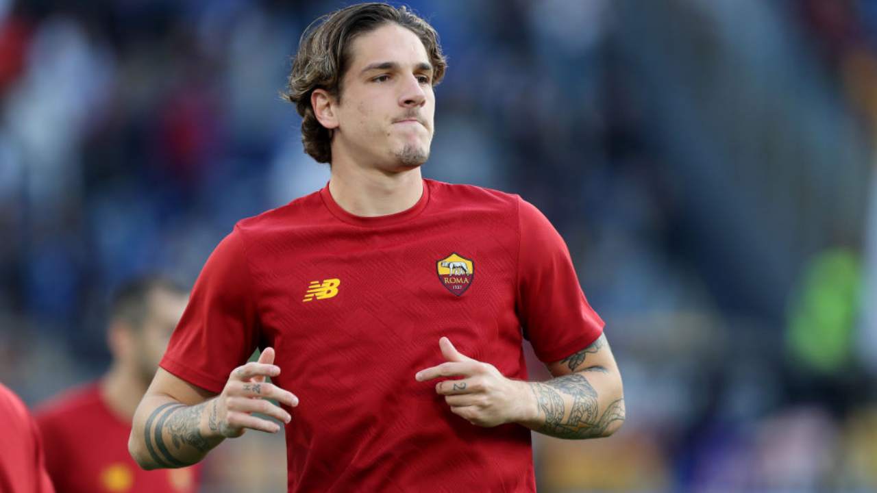 Zaniolo in panchina in Genoa-Roma