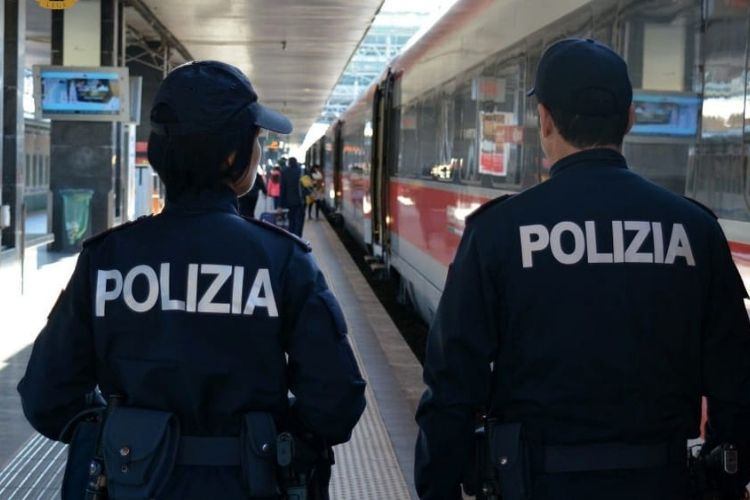 Polizia vola in africa