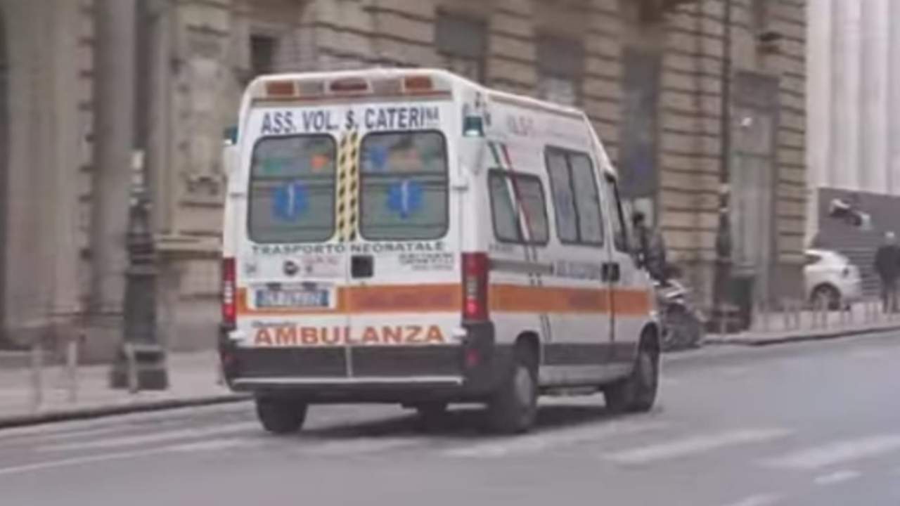 Ambulanza in azione