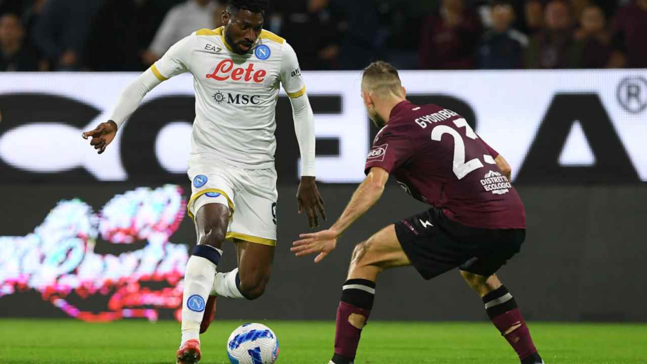 Napoli-Salernitana a forte rischio