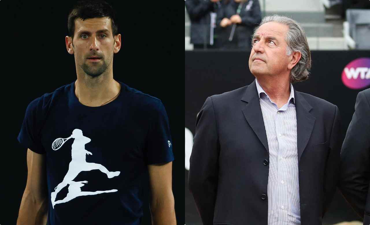 Novak Djokovic Paolo Bertolucci