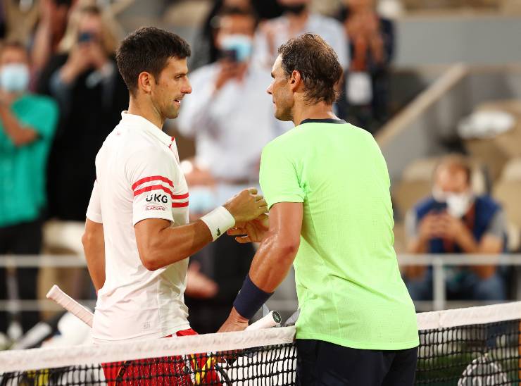 Novak Djokovic e Rafael Nadal