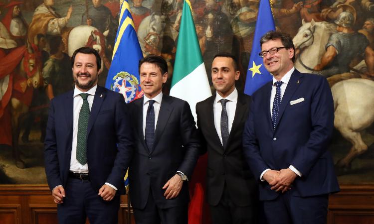 Matteo Salvini e Giuseppe Conte ©Getty Images