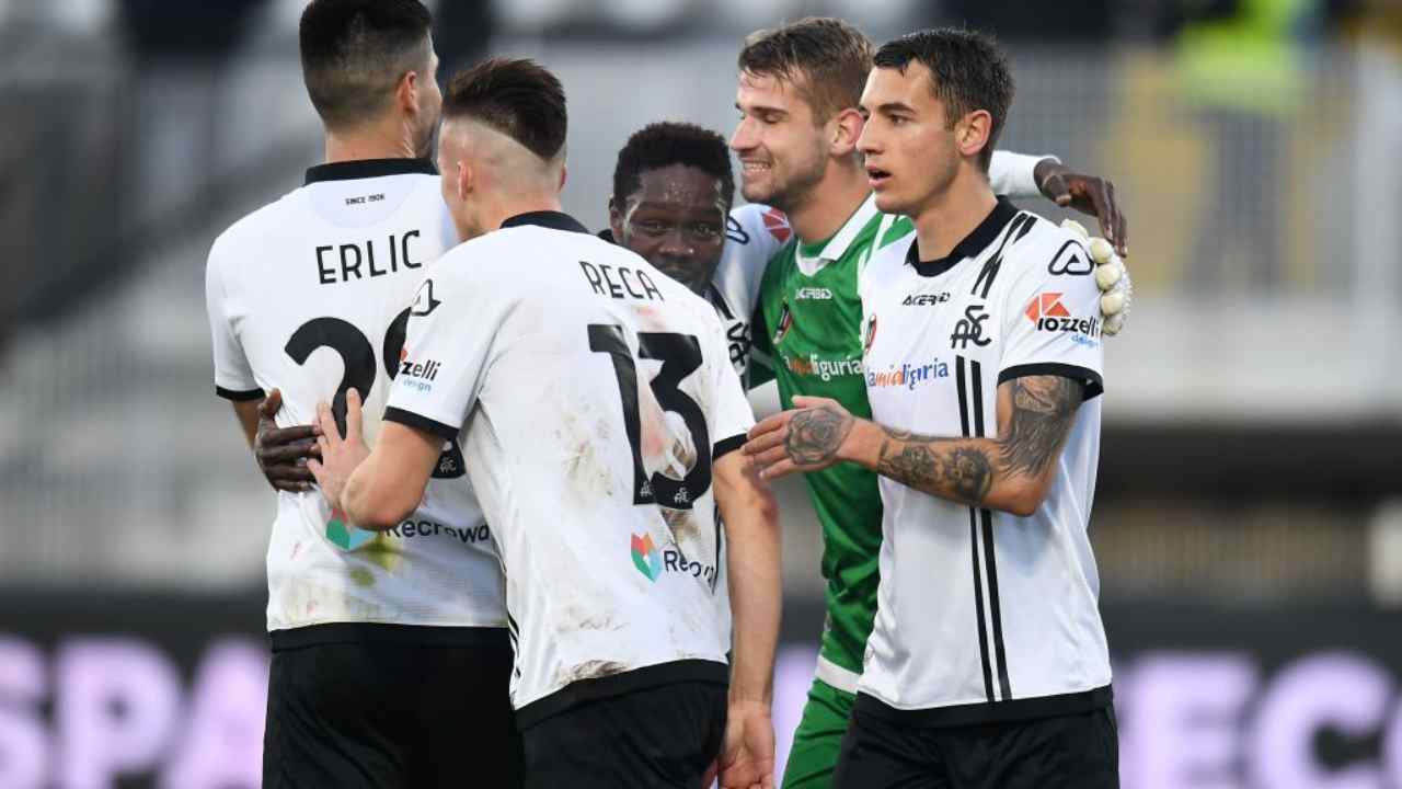 Serie A, lo Spezia supera la Samp per 1-0