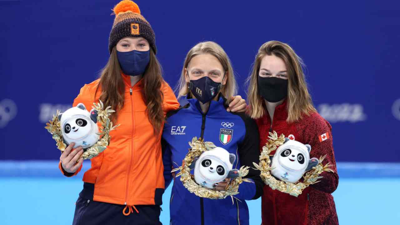 Arianna Fontana vince la medaglia d'oro