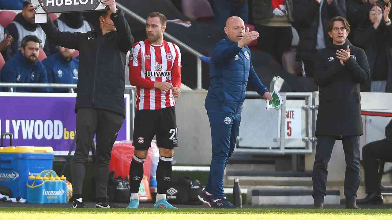 Eriksen torna in campo