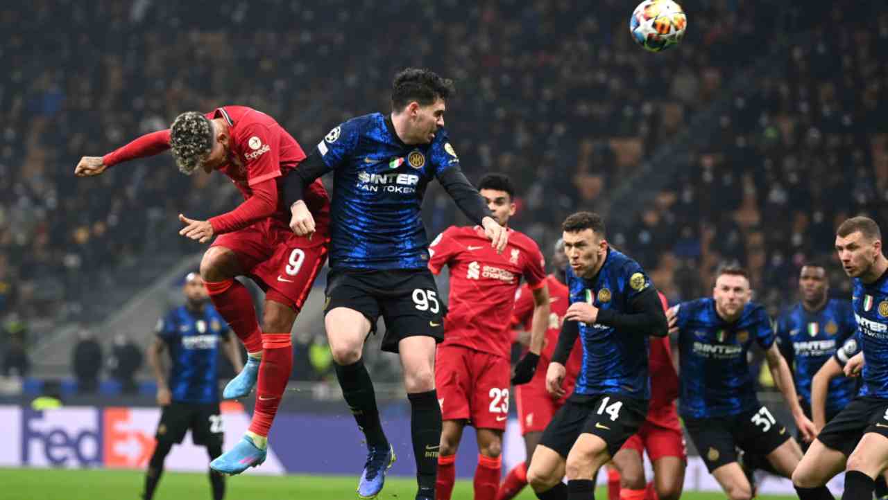 Gol Firmino in Inter-Liverpool 