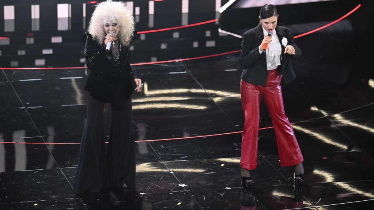 Sanremo, il duo fantastico formato da Donatella Rettore e Ditonellapiaga