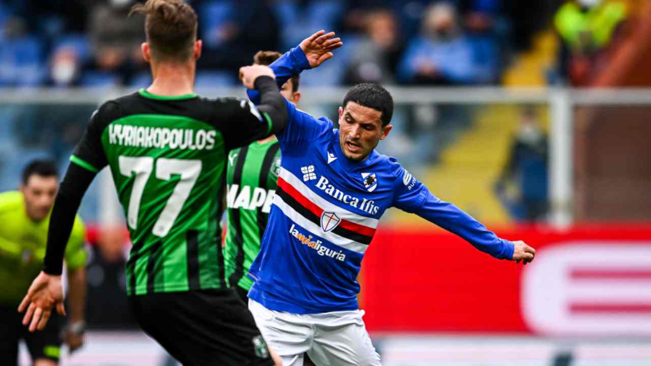 Sensi trova il suo primo gol in blucerchiato 