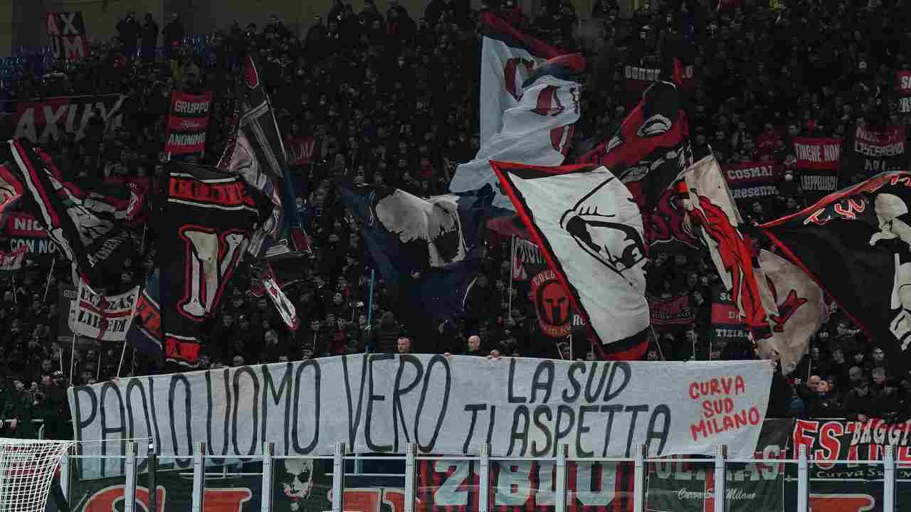 Tifosi del Milan infuriati