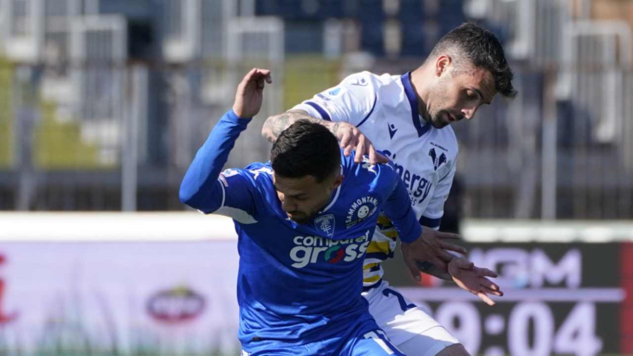 Empoli-Verona, match della 30ma giornata 