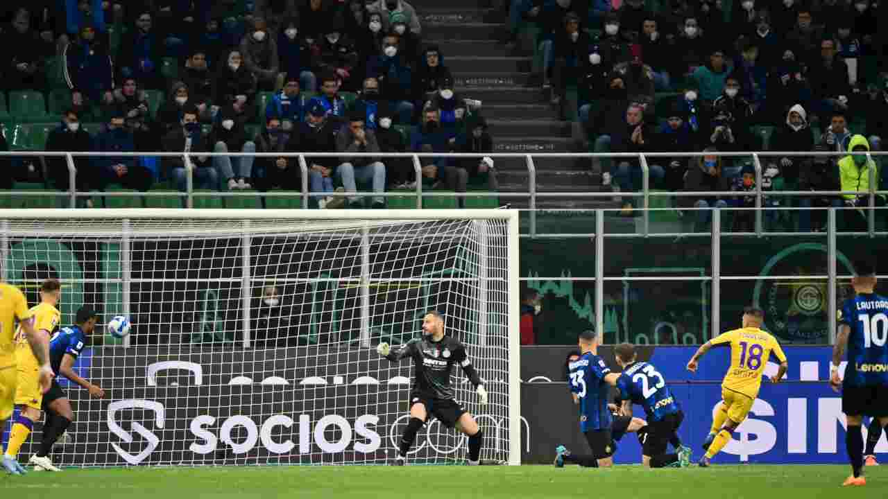 Serie A, Inter-Fiorentina valida per la trentesima di campionato 