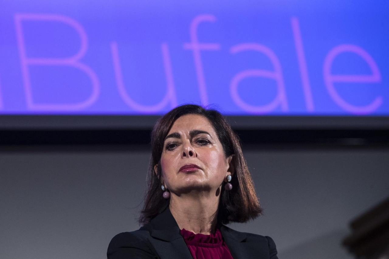 L'ex presidente della Camera Laura Boldrini è stata spesso oggetto di fake news (FOTO ANSA ANGELO CARCONI)