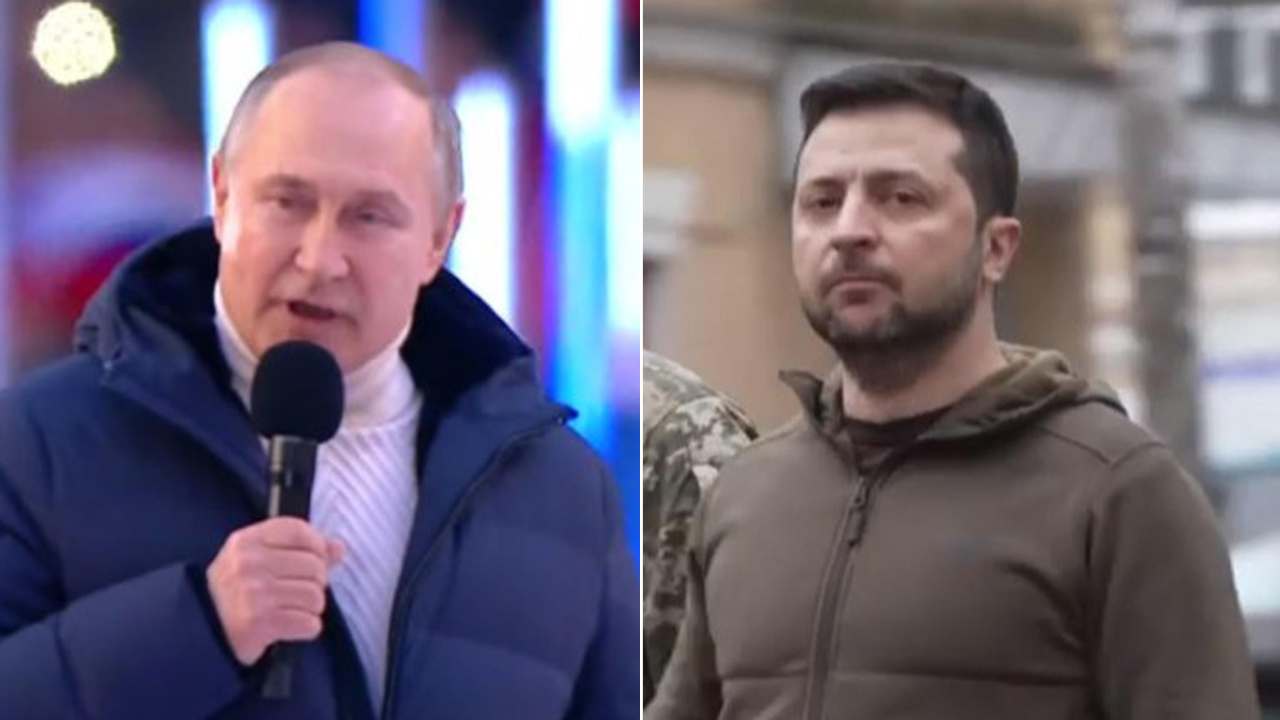 Putin e Zelensky