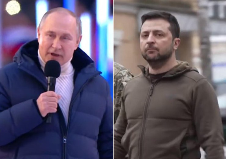 Putin Zelensky