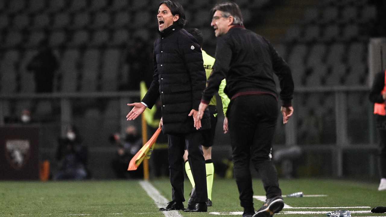 SImone Inzaghi e Ivan Juric in Torino-Inter