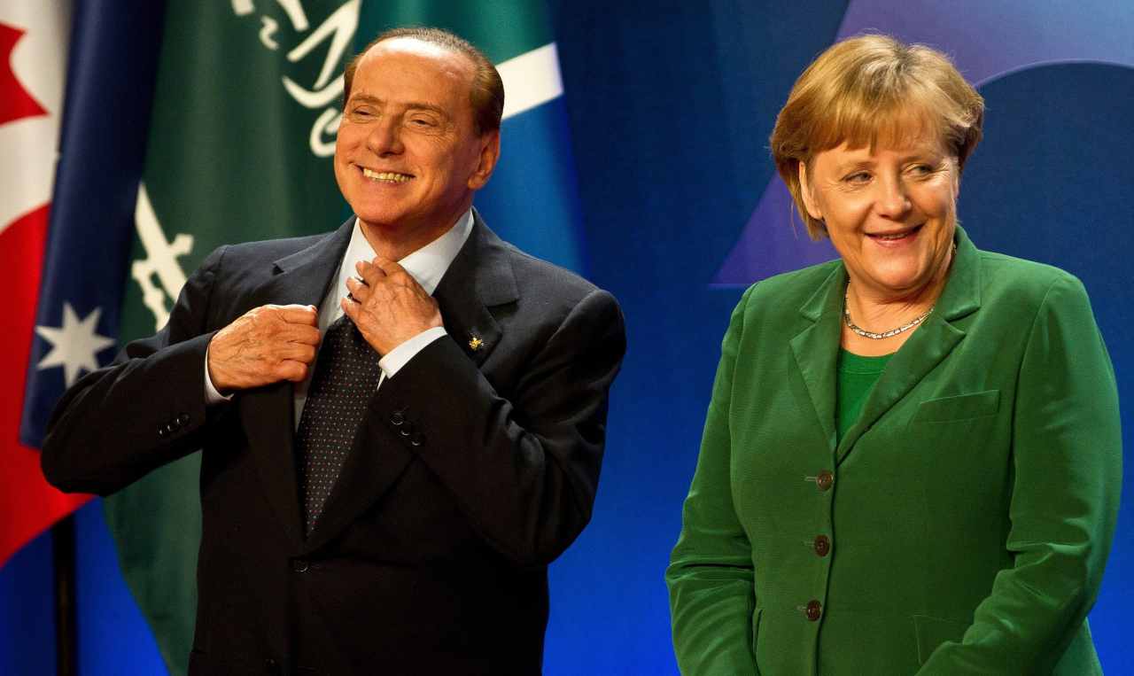 Berlusconi Merkel