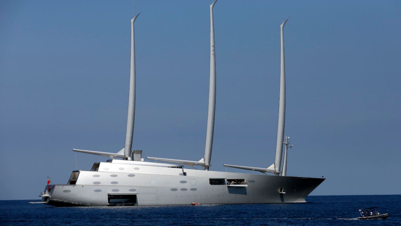 Sequestrato yacht di Melnichenko