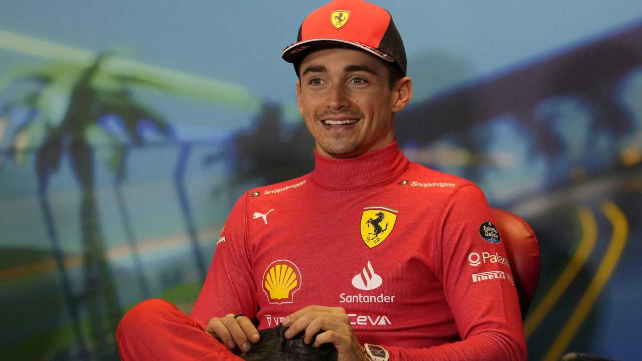 Tapiro D'Oro per Charles Leclerc