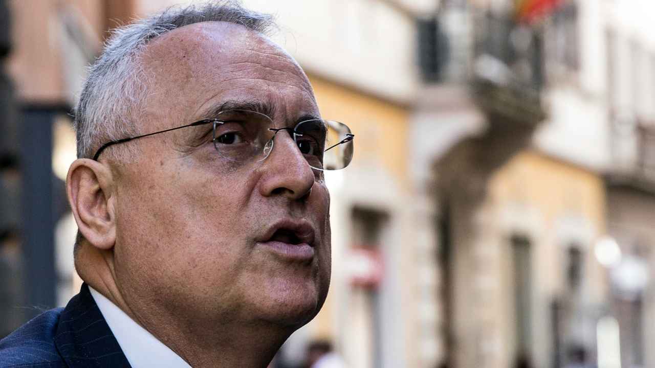 Claudio Lotito difeso da ex calciatore di Serie A