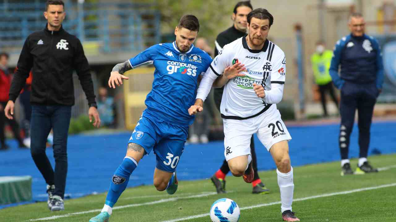 Empoli-Spezia, 32ma di Serie A