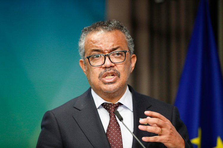 Il direttore generale dell'OMS Tedros Adhanom Ghebreyesus (FOTO EPA JOHANNA GERON)