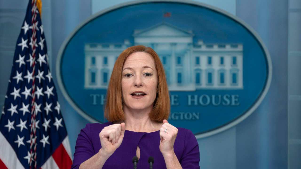 Jen Psaki, portavoce della Casa Bianca 