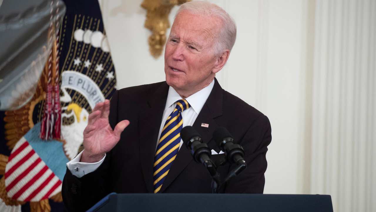 Il discorso di Joe Biden ai giornalisti