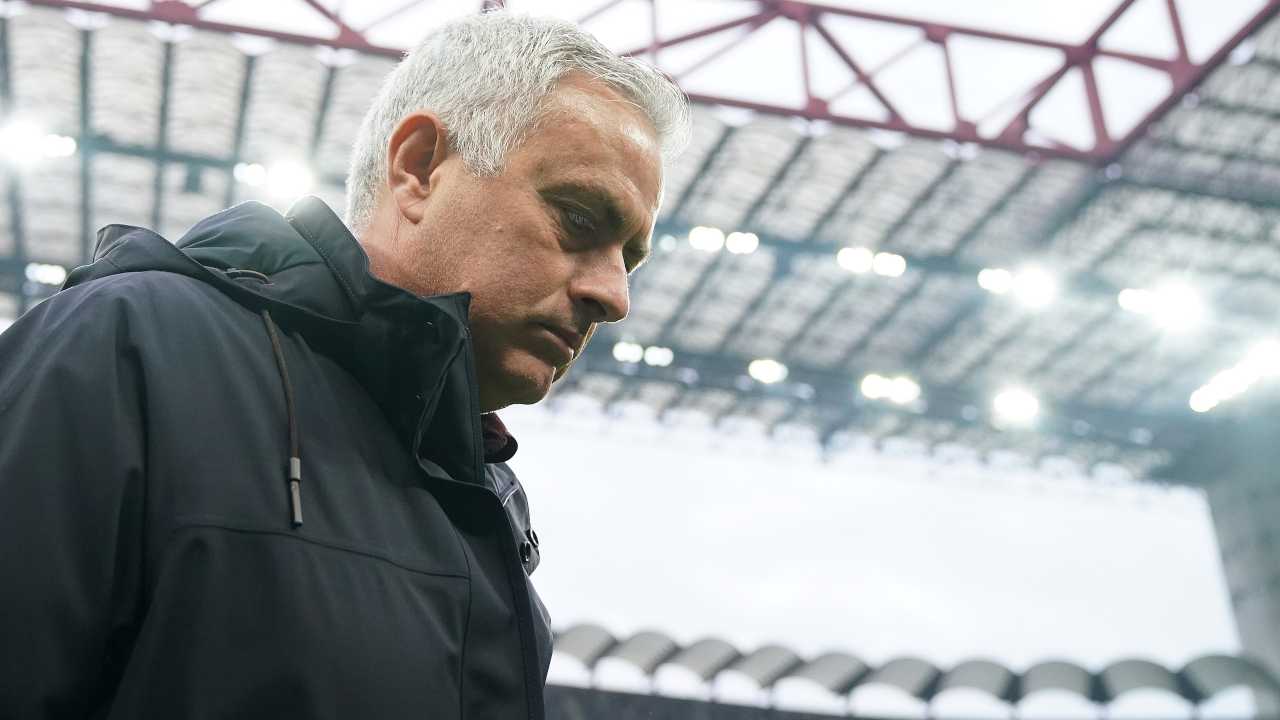 Mourinho, record negativo contro l'Inter