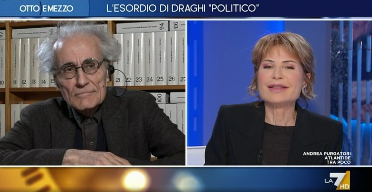 Luciano Canfora insulta Giorgia Meloni