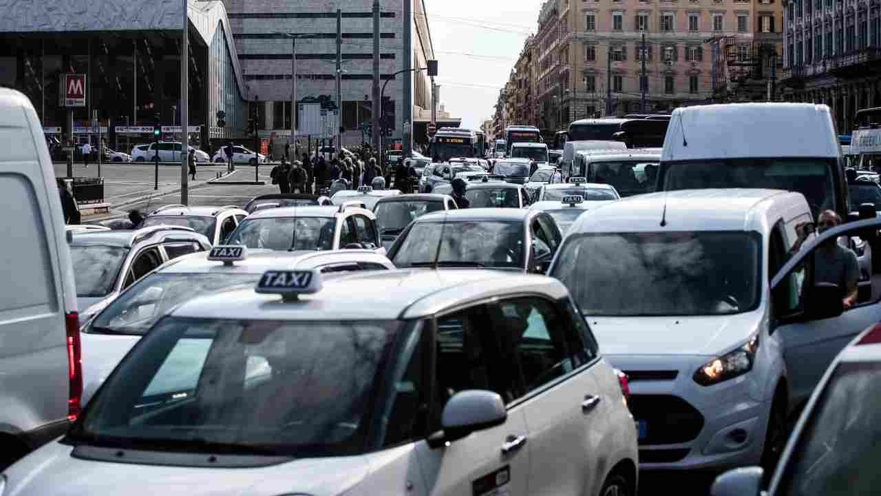 Traffico Roma Pasquetta