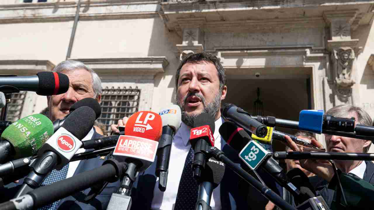 Intervista del 'Corriere della Sera' a Matteo Salvini