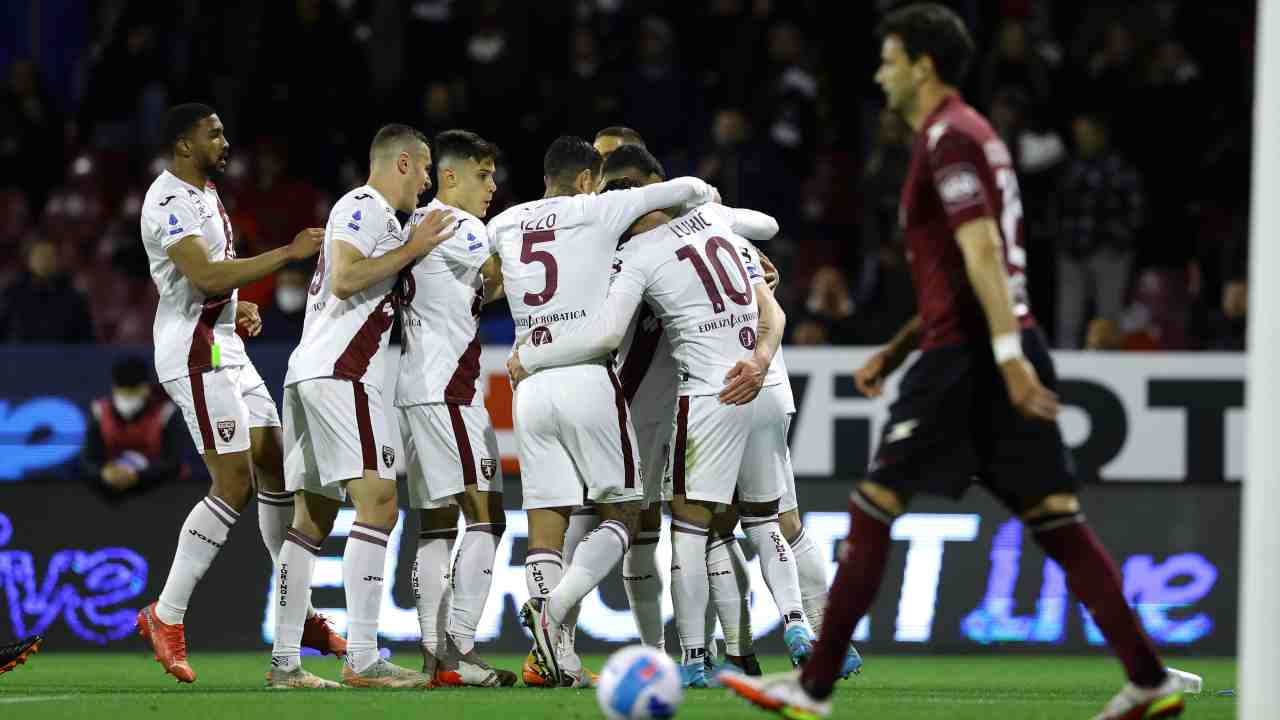 Il Torino conquista 3 punti importanti a Salerno 