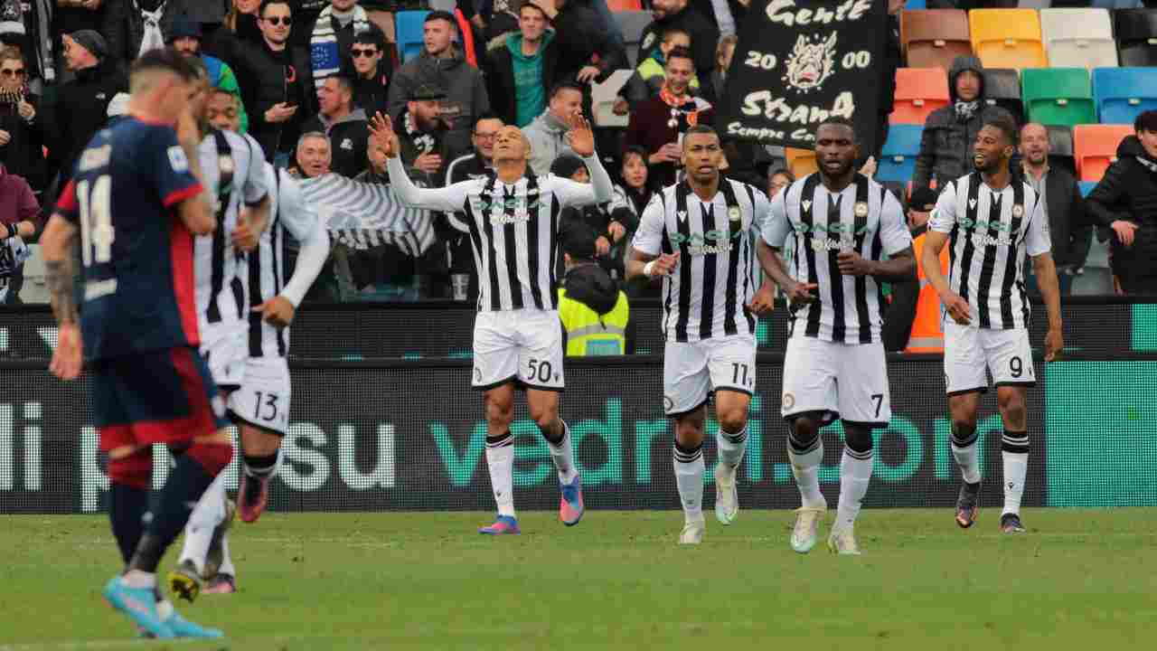 Goleada Udinese alla 'Dacia Arena'