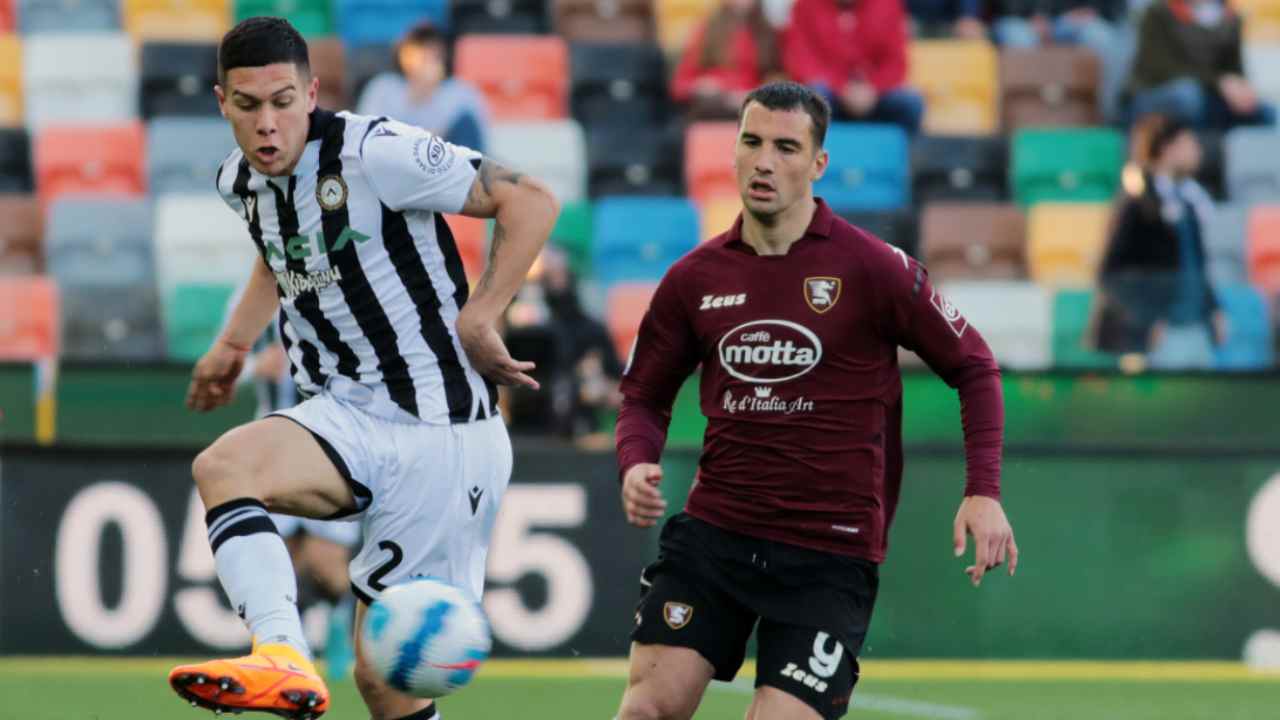 Udinese-Salernitana, recupero della 19ma giornata