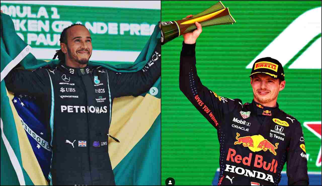 Hamilton e Verstappen