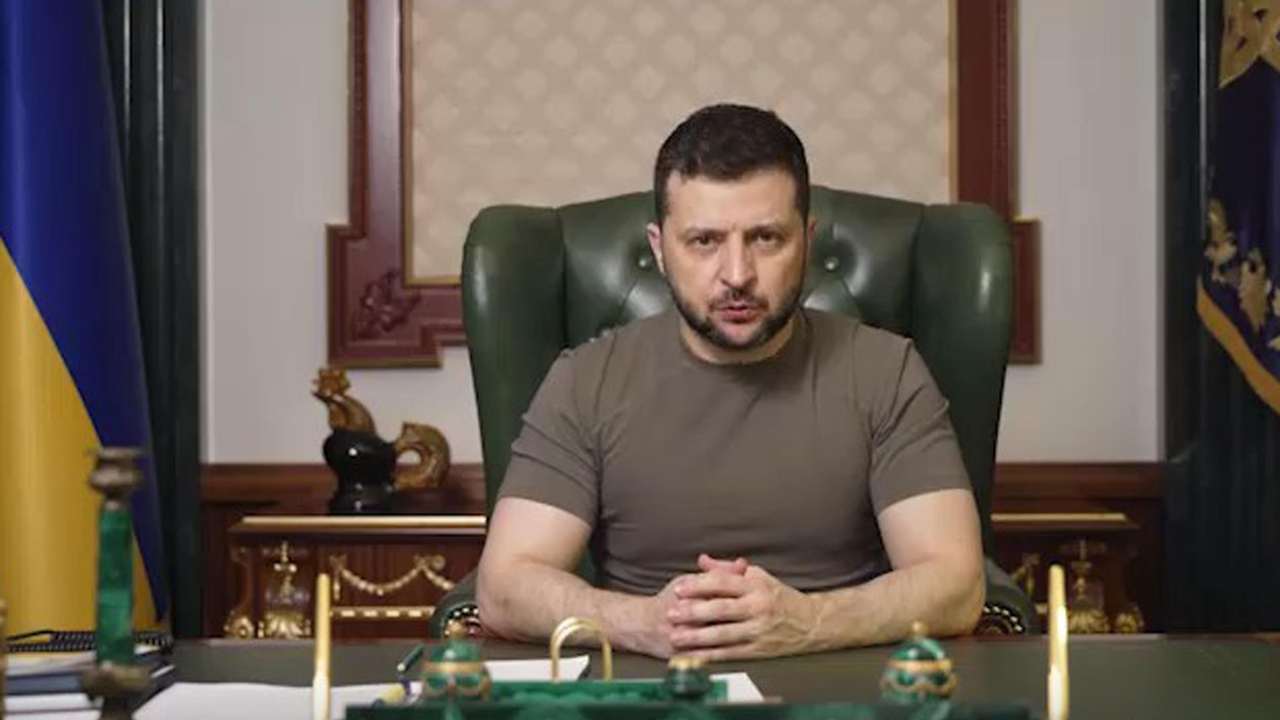 Volodymyr Zelensky, dichiarazione d'amore per Biden