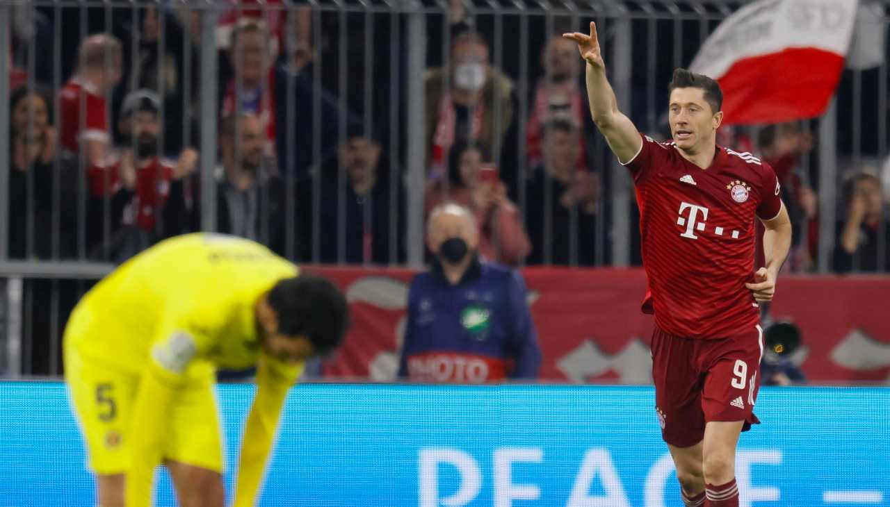 bayern villareal lewandowski