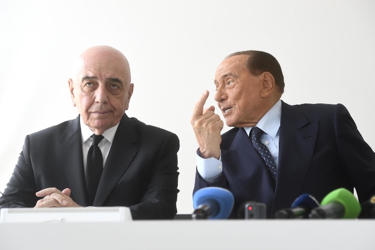 Adriano Galliani Silvio Berlusconi