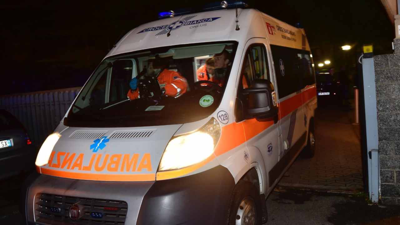 Ambulanza in azione