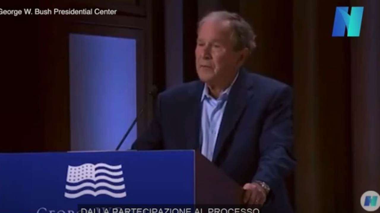 Bush gaffe