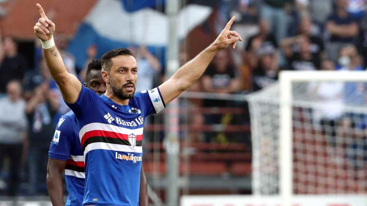 Quagliarella saluta la Samp in grande stile