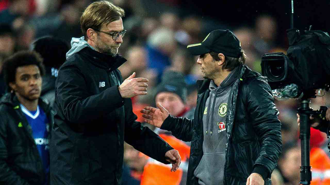 Klopp e Conte