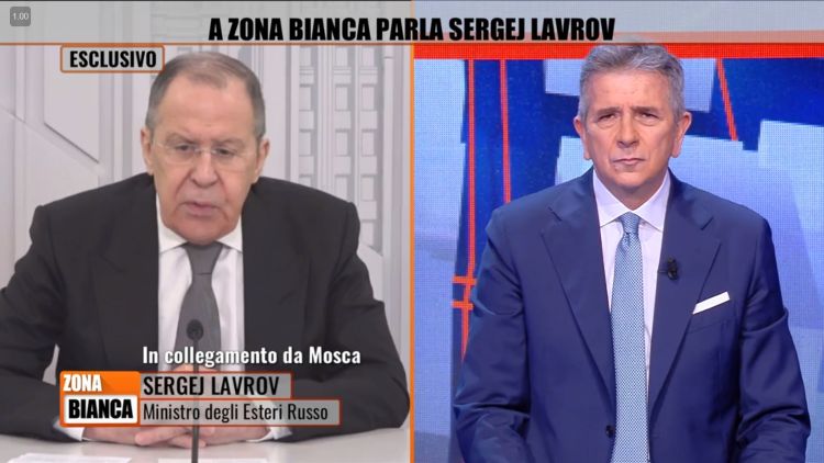 Lavrov su Rete 4