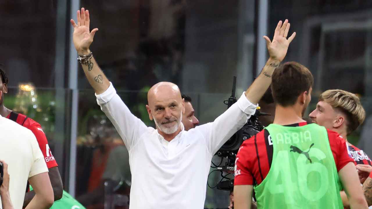 Pioli Milan primo  scudetto