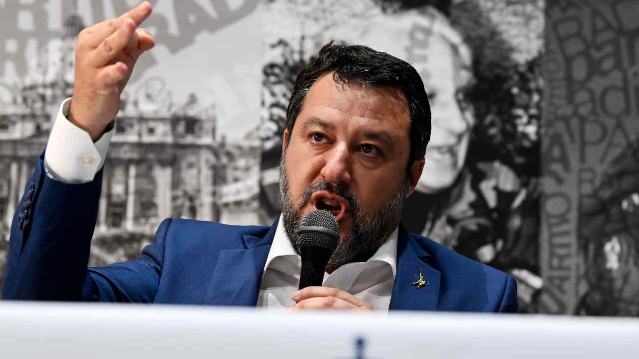 Matteo Salvini risponde agli appelli della Meloni