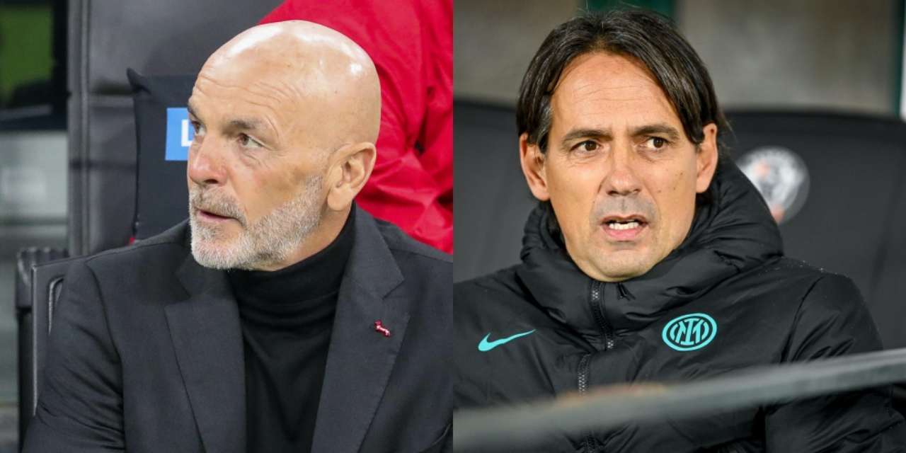 Stefano Pioli e Simone Inzaghi