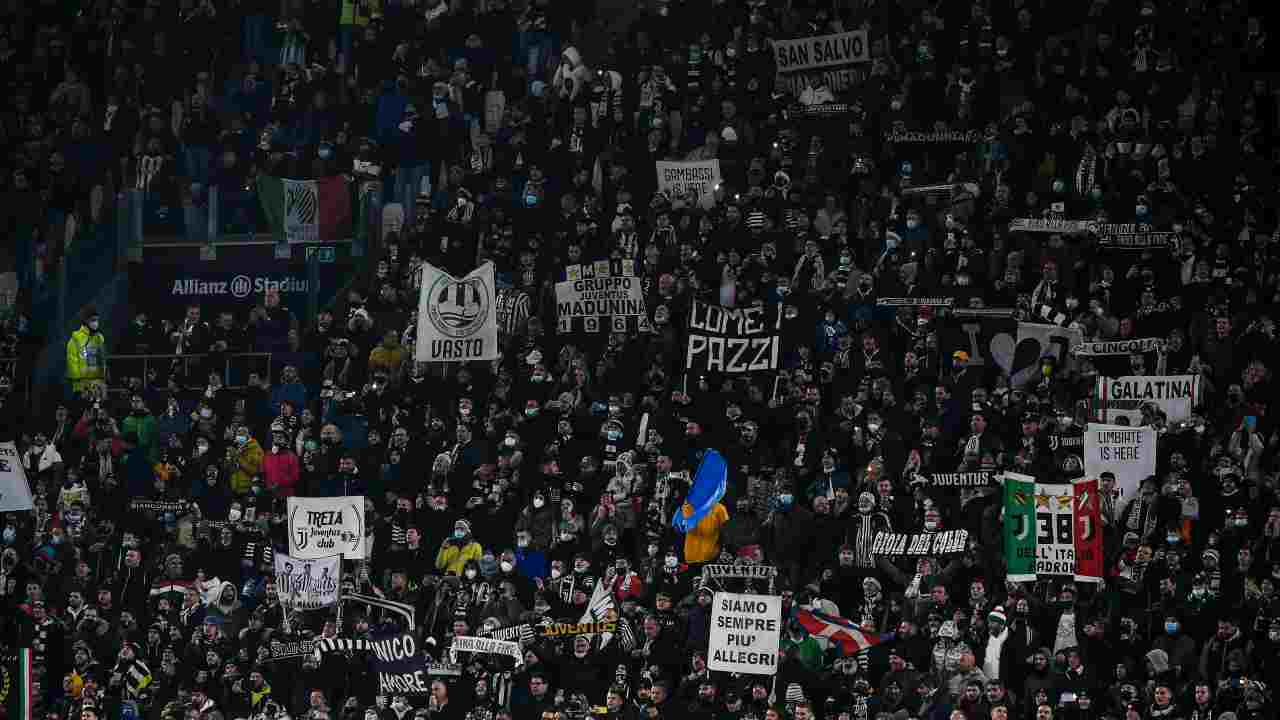 Protesta tifosi Juve caro biglietti