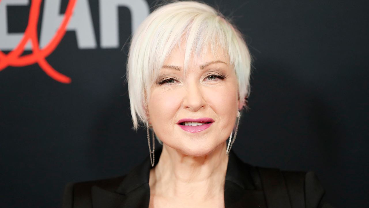 Cyndi Lauper festeggia in Italia